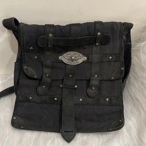 Steampunk shoulder bag